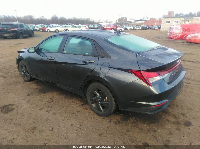 2021 HYUNDAI ELANTRA SEL VIN: 5NPLS4AGXMH007444
