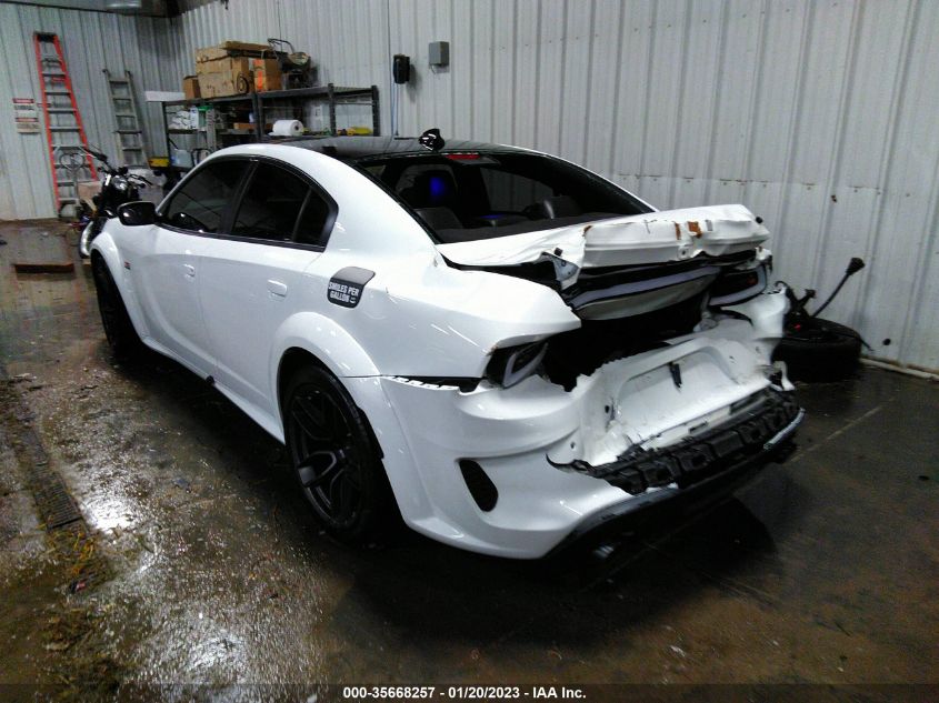 2021 DODGE CHARGER SCAT PACK WIDEBODY VIN: 2C3CDXGJ3MH599376