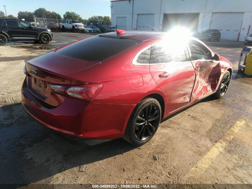 2021 CHEVROLET MALIBU LT VIN: 1G1ZD5ST6MF084398