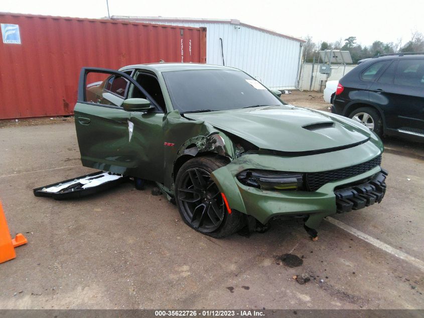 2021 DODGE CHARGER SCAT PACK WIDEBODY VIN: 2C3CDXGJ7MH541982