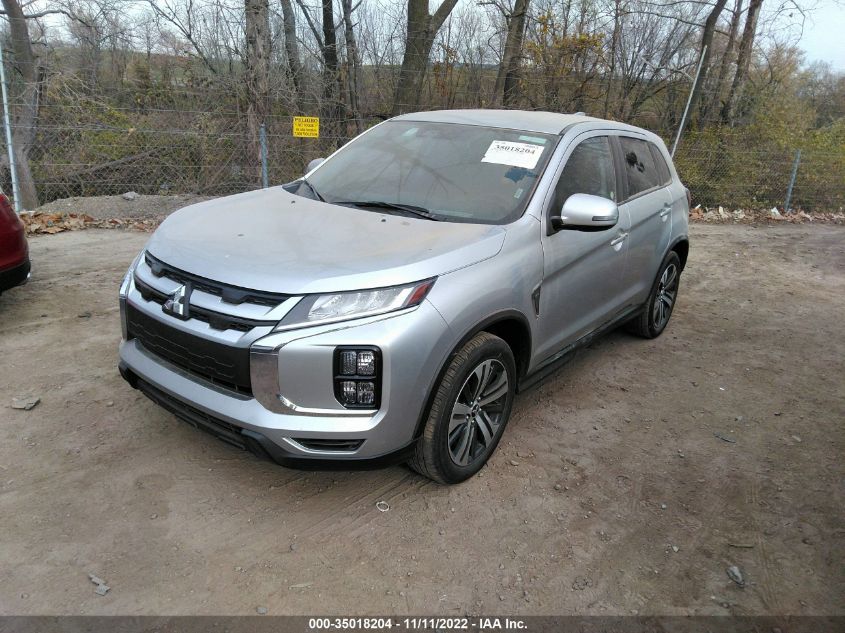 2021 MITSUBISHI OUTLANDER SPORT SE VIN: JA4APVAU2MU012318