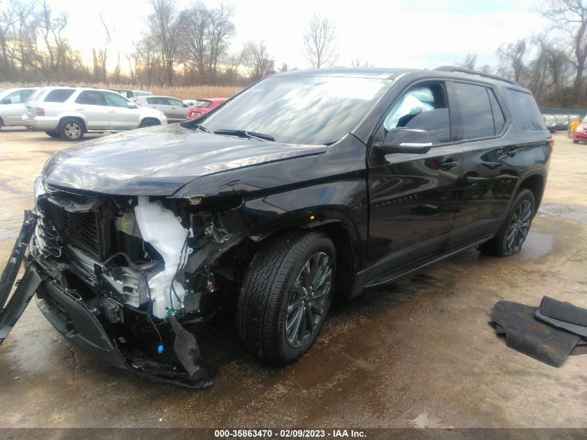 2023 CHEVROLET TRAVERSE RS VIN: 1GNEVJKW7PJ129587