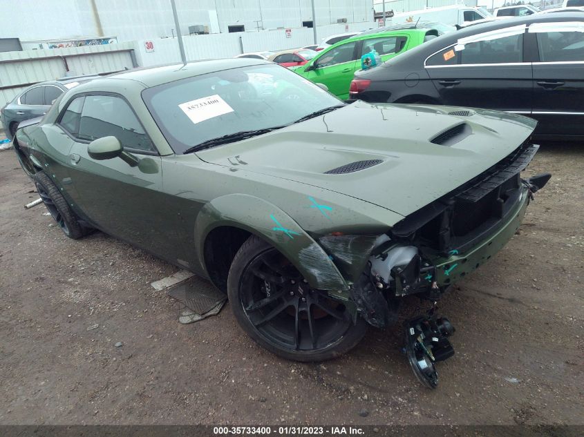2022 DODGE CHALLENGER R/T SCAT PACK WIDEBODY VIN: 2C3CDZFJ2NH226764