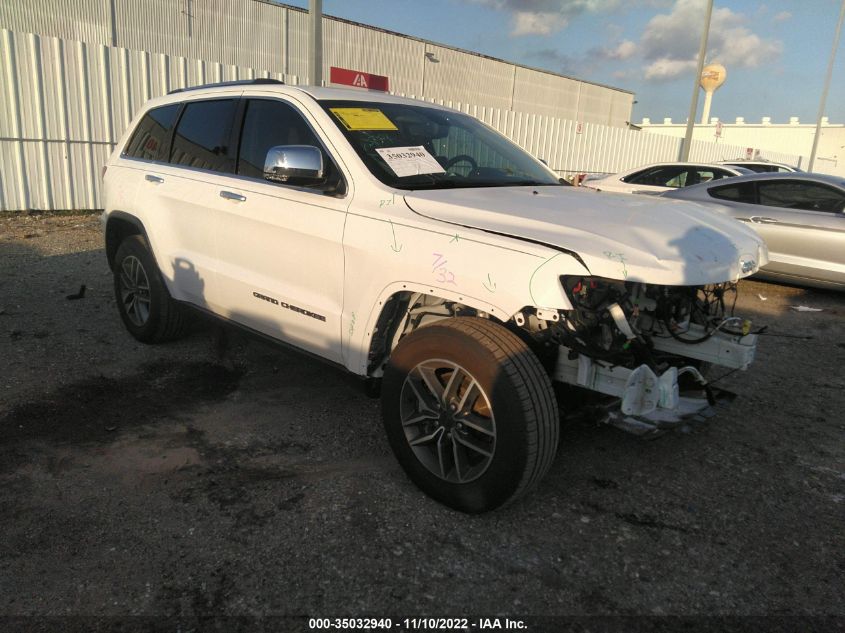 2021 JEEP GRAND CHEROKEE LIMITED VIN: 1C4RJEBG9MC595530