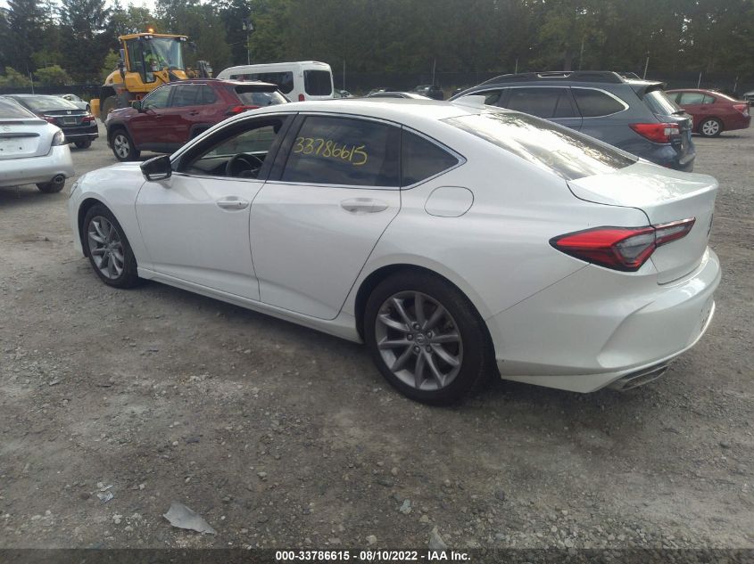 2021 ACURA TLX VIN: 19UUB5F30MA002407