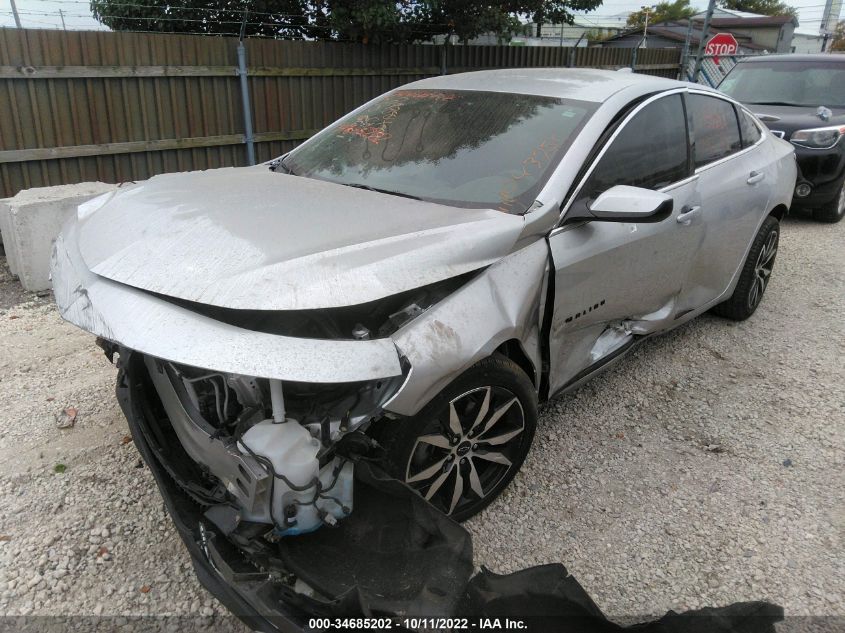 2021 CHEVROLET MALIBU RS VIN: 1G1ZG5ST0MF043756