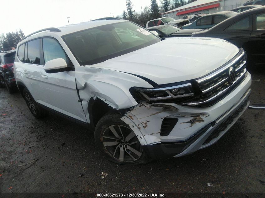 2022 VOLKSWAGEN ATLAS 2.0T SE VIN: 1V2LP2CA1NC546111