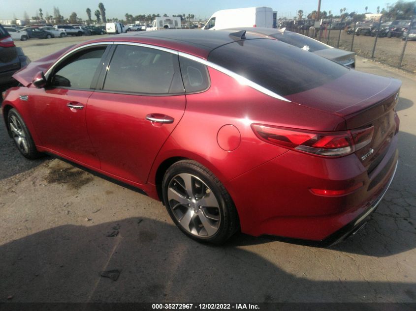 2020 KIA OPTIMA S VIN: 5XXGT4L31LG409744