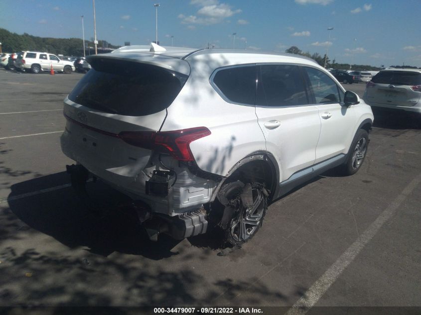 2022 HYUNDAI SANTA FE SEL VIN: 5NMS2DAJXNH414718