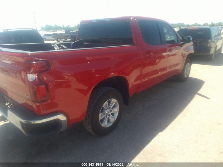 2022 CHEVROLET SILVERADO 1500 LTD LT VIN: 3GCPWCED4NG176045