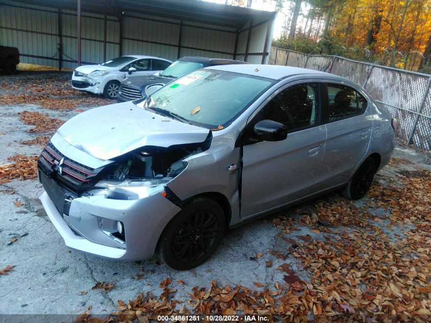 2022 MITSUBISHI MIRAGE G4 ES/LE/BLACK EDITION VIN: ML32FUFJXNHF05282