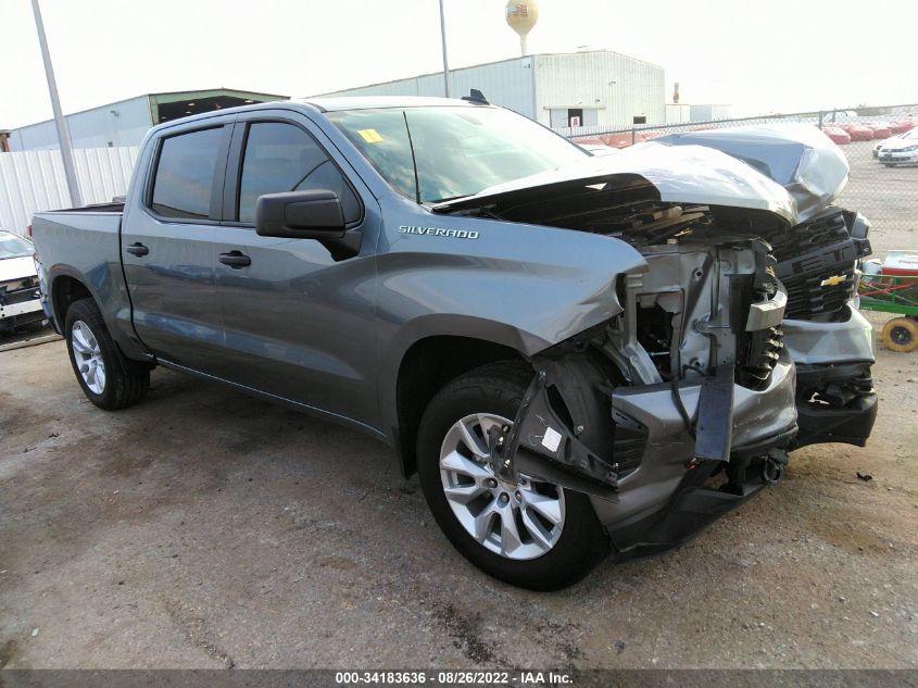 2021 CHEVROLET SILVERADO 1500 CUSTOM VIN: 3GCPWBEK4MG232007