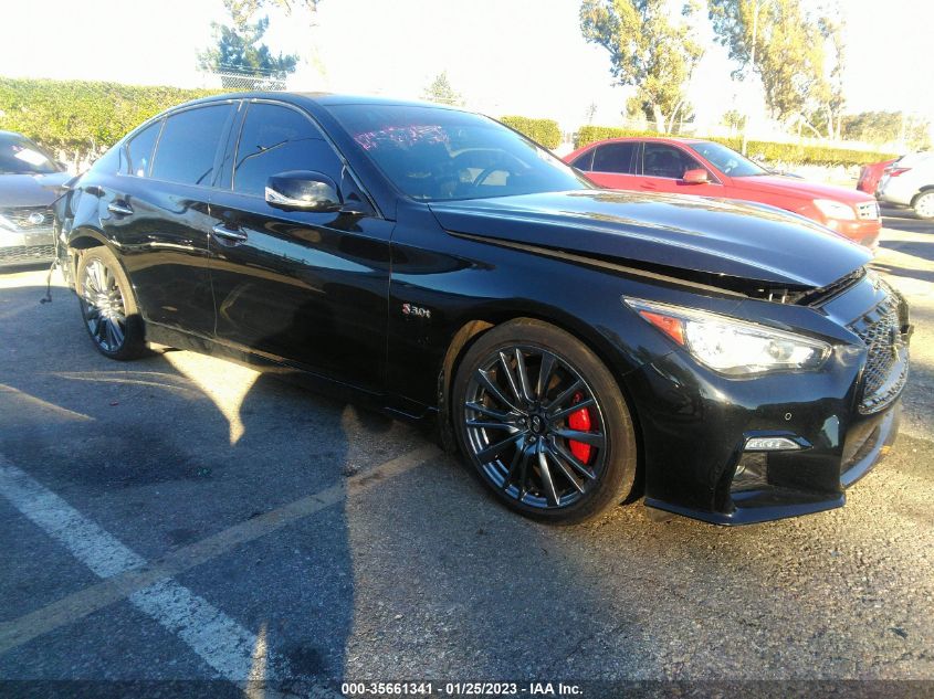 2021 INFINITI Q50 RED SPORT 400 VIN: JN1FV7DP3MM850735