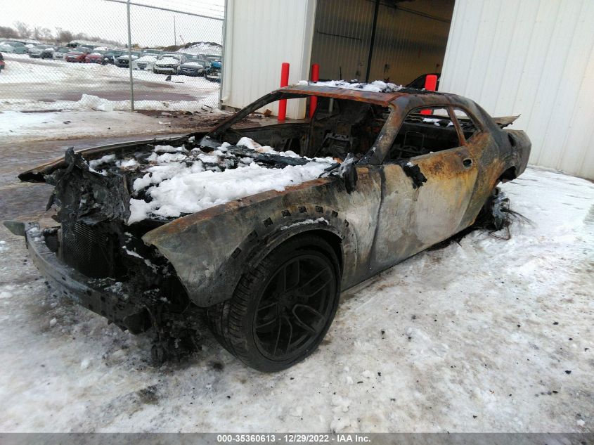 2022 DODGE CHALLENGER R/T SCAT PACK WIDEBODY VIN: 2C3CDZFJ6NH181490