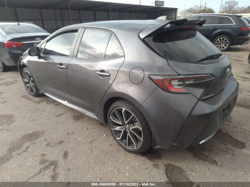 2022 TOYOTA COROLLA HATCHBACK XSE VIN: JTNA4MBE5N3147621