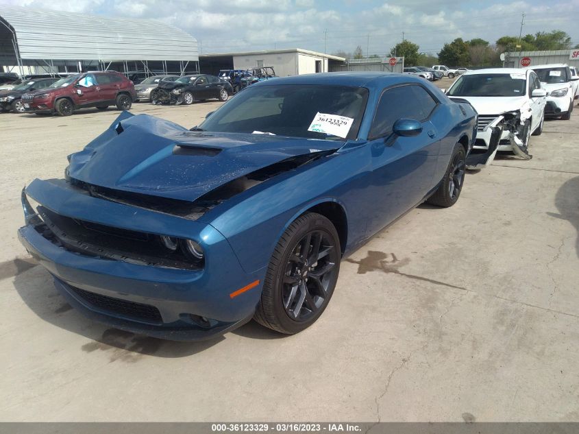 2022 DODGE CHALLENGER SXT VIN: 2C3CDZAG0NH215628
