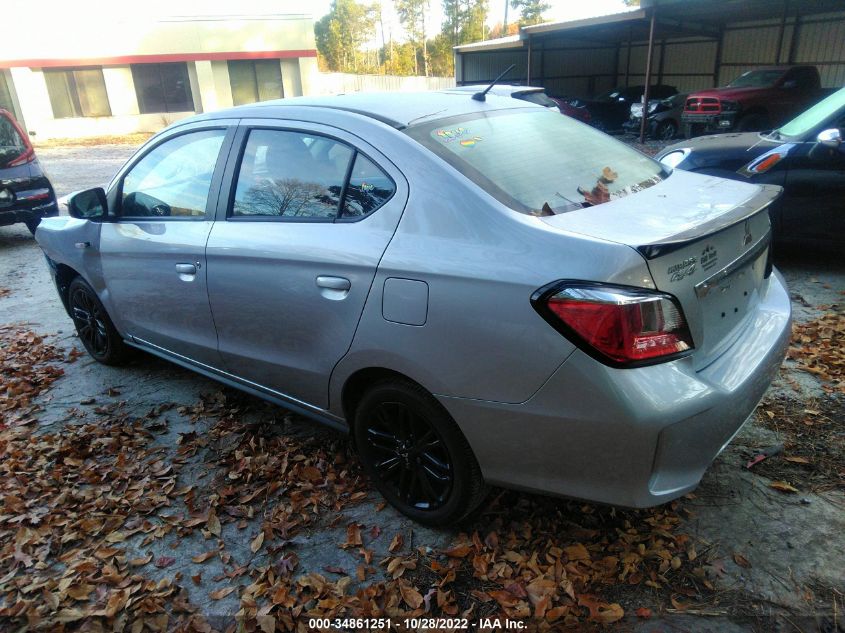 2022 MITSUBISHI MIRAGE G4 ES/LE/BLACK EDITION VIN: ML32FUFJXNHF05282