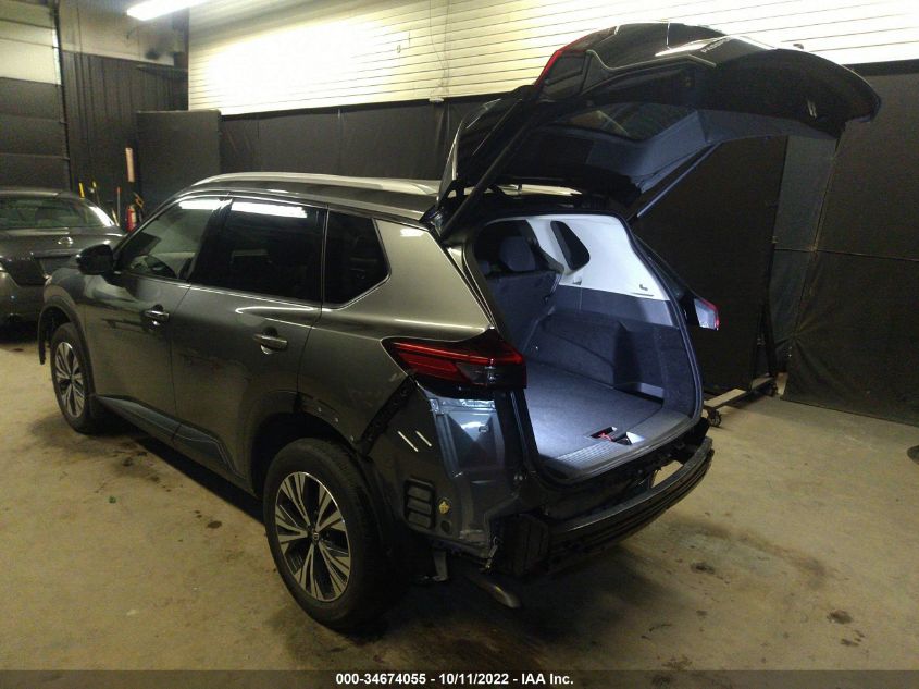 2021 NISSAN ROGUE SV VIN: JN8AT3BB5MW204201