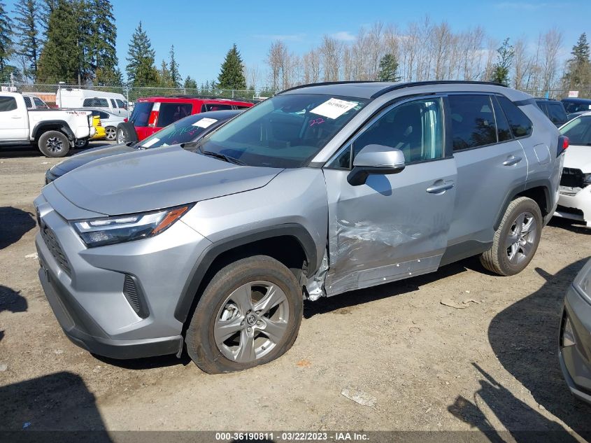 2022 TOYOTA RAV4 XLE VIN: 2T3P1RFV8NC300408