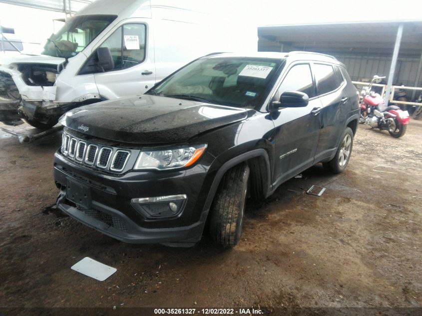 2020 JEEP COMPASS LATITUDE VIN: 3C4NJCBB5LT169781