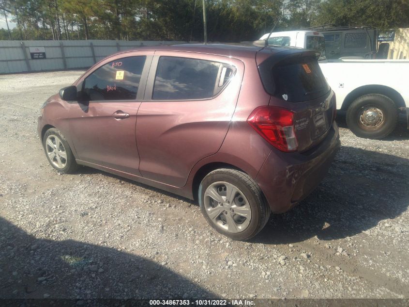 2021 CHEVROLET SPARK LS VIN: KL8CB6SAXMC731273