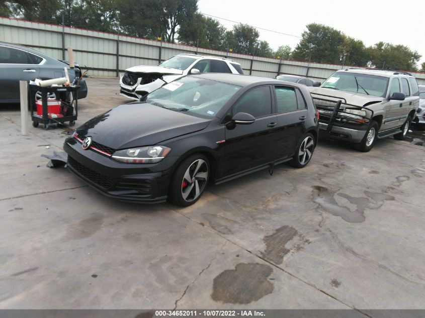 2021 VOLKSWAGEN GOLF GTI S/SE/AUTOBAHN VIN: 3VW6T7AU9MM009646