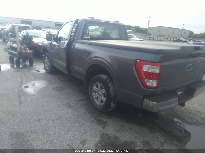 2021 FORD F-150 XL/XLT VIN: 1FTMF1CB5MKD68977