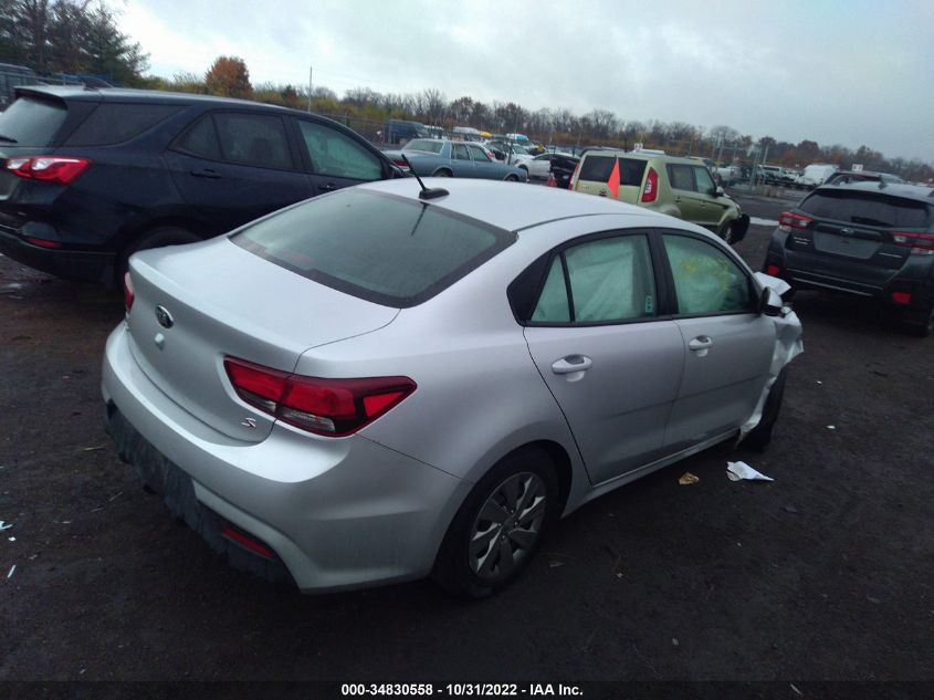 2020 KIA RIO S VIN: 3KPA24AD7LE310679