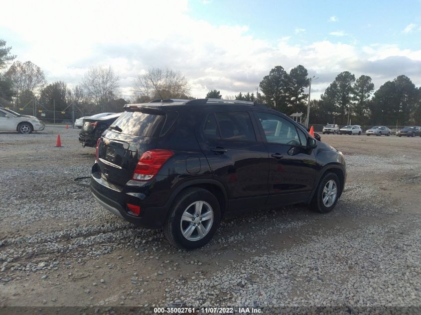 2021 CHEVROLET TRAX LT VIN: KL7CJLSB1MB328285