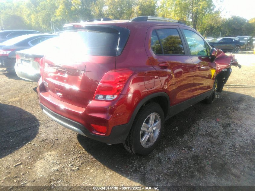 2022 CHEVROLET TRAX LT VIN: KL7CJPSM8NB531684