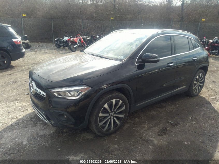 2021 MERCEDES-BENZ GLA GLA 250 VIN: W1N4N4HB3MJ137720