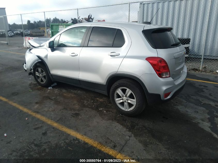 2022 CHEVROLET TRAX LS VIN: KL7CJKSM3NB544393