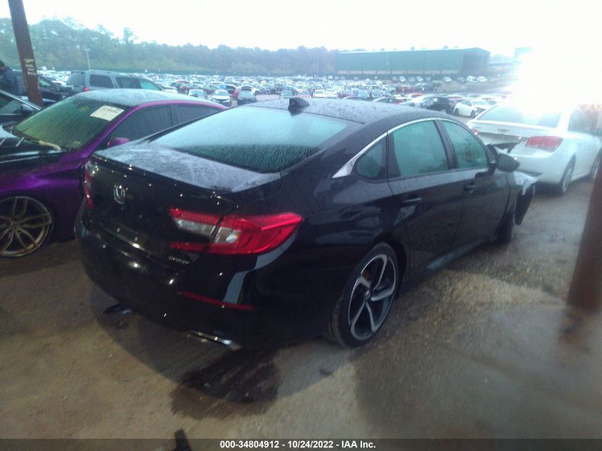2022 HONDA ACCORD SEDAN SPORT VIN: 1HGCV1F30NA003103