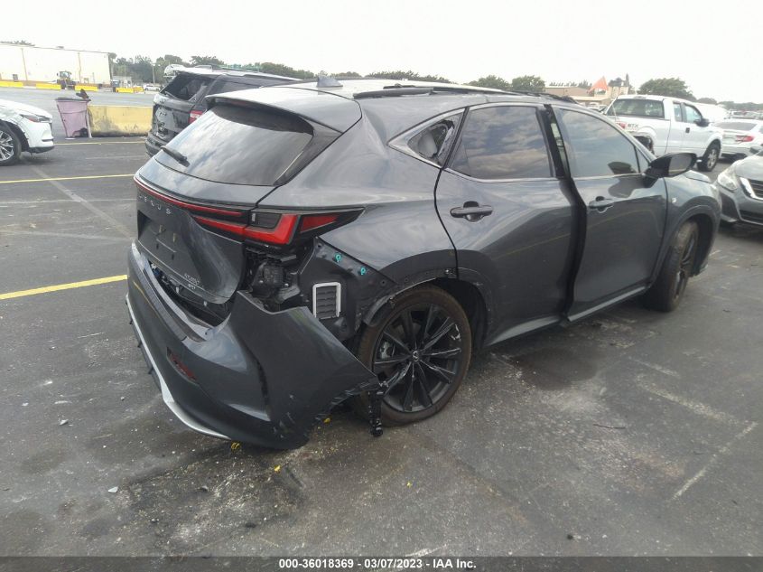 2022 LEXUS NX NX 350 F SPORT HANDLING VIN: JTJKGCEZ2N2001169