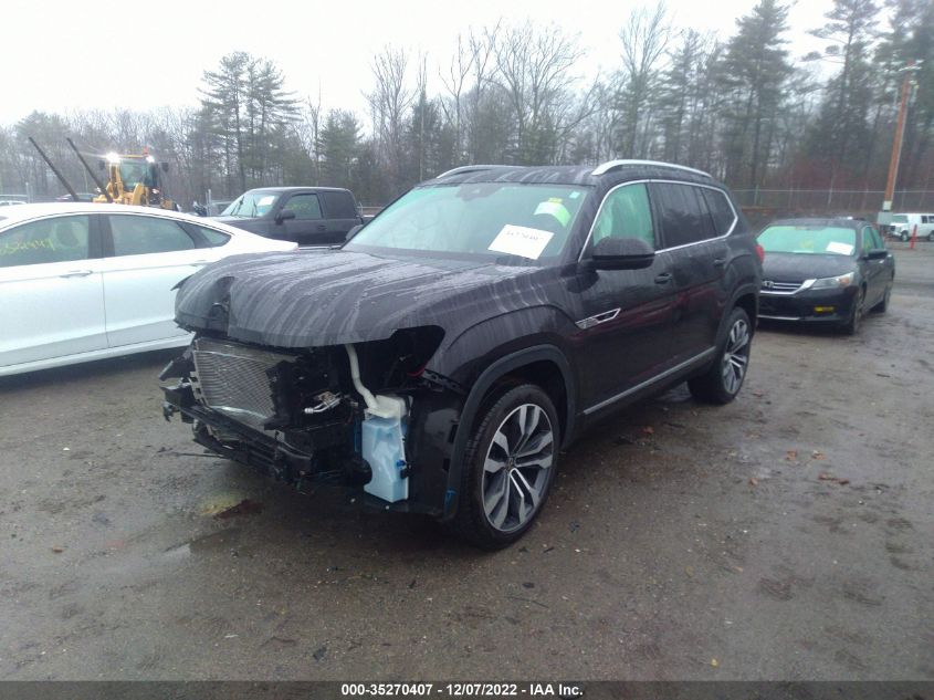 2021 VOLKSWAGEN ATLAS 3.6L V6 SEL PREMIUM VIN: 1V2FR2CA1MC550889