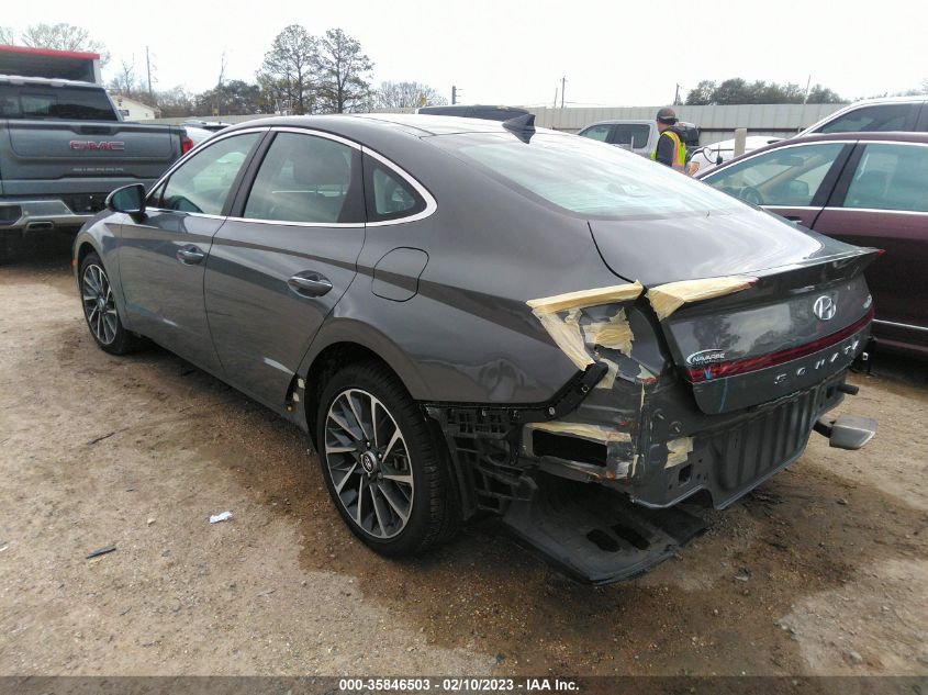 2022 HYUNDAI SONATA LIMITED VIN: KMHL34J21NA178735