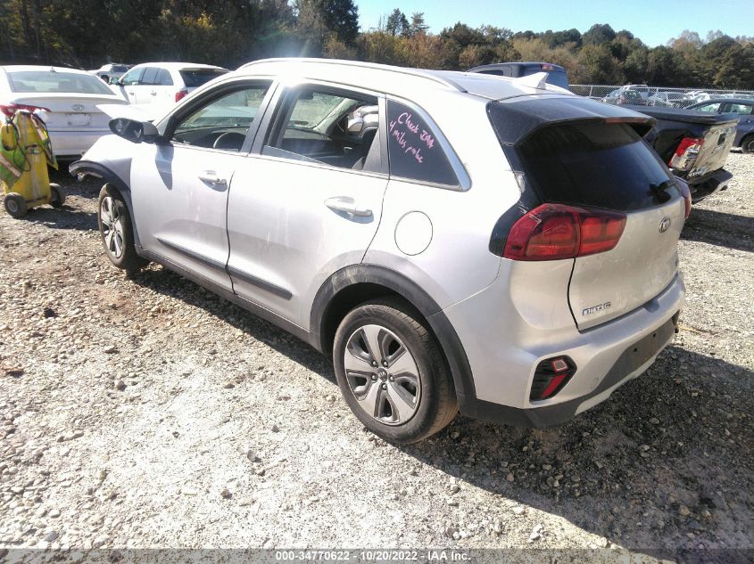 2020 KIA NIRO LX VIN: KNDCB3LCXL5361287