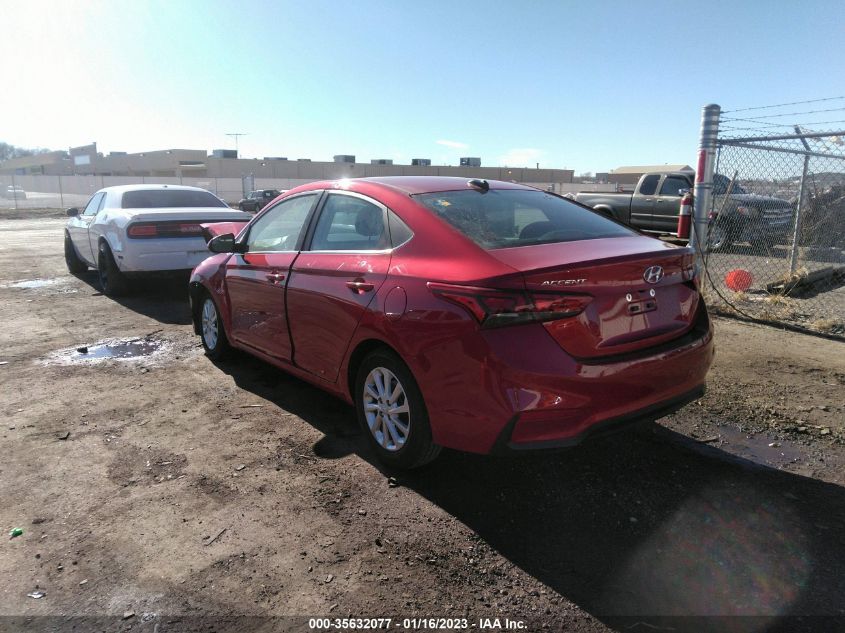 2021 HYUNDAI ACCENT SEL VIN: 3KPC24A6XME142838