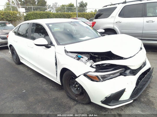 2022 HONDA CIVIC SEDAN LX VIN: 2HGFE2F25NH523180