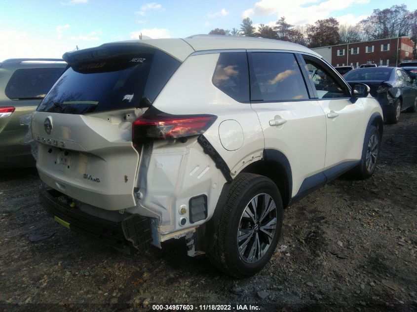 2021 NISSAN ROGUE SV VIN: JN8AT3BB5MW231222