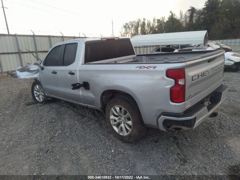 2021 CHEVROLET SILVERADO 1500 CUSTOM VIN: 1GCRYBEK4MZ236884