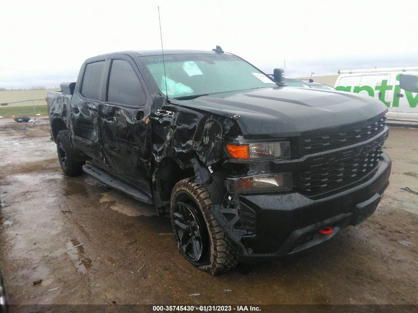 2021 CHEVROLET SILVERADO 1500 CUSTOM TRAIL BOSS VIN: 1GCPYCEFXMZ392976