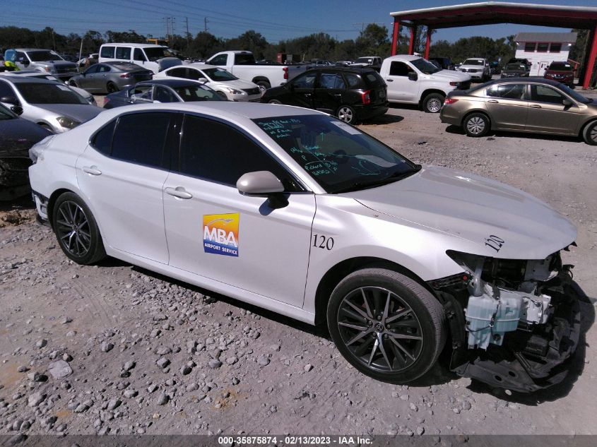 2022 TOYOTA CAMRY VIN: 4T1F31AK6NU571642