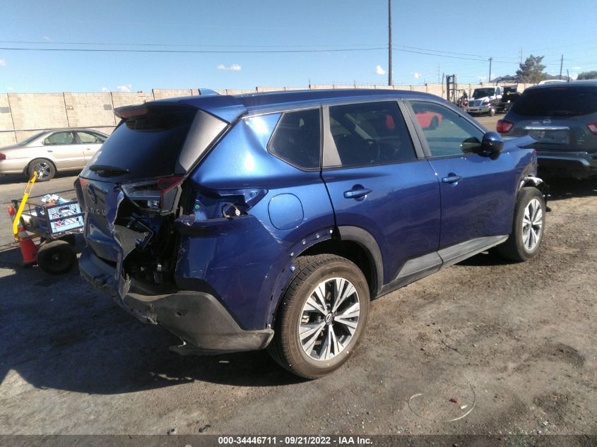 2022 NISSAN ROGUE SV VIN: 5N1BT3BB6NC681606