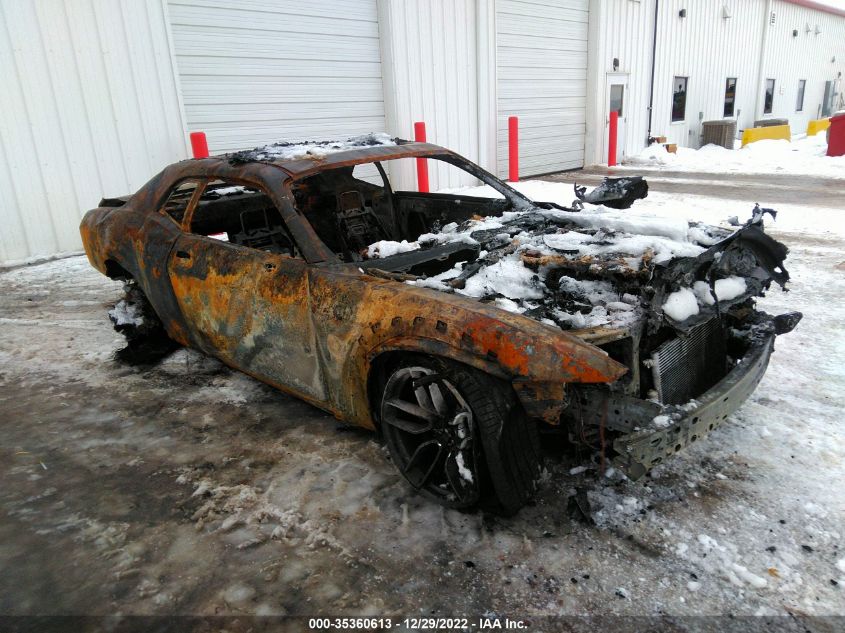 2022 DODGE CHALLENGER R/T SCAT PACK WIDEBODY VIN: 2C3CDZFJ6NH181490