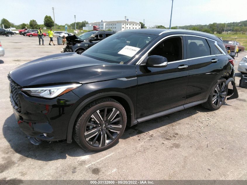 2021 INFINITI QX50 LUXE VIN: 3PCAJ5BB2MF113825