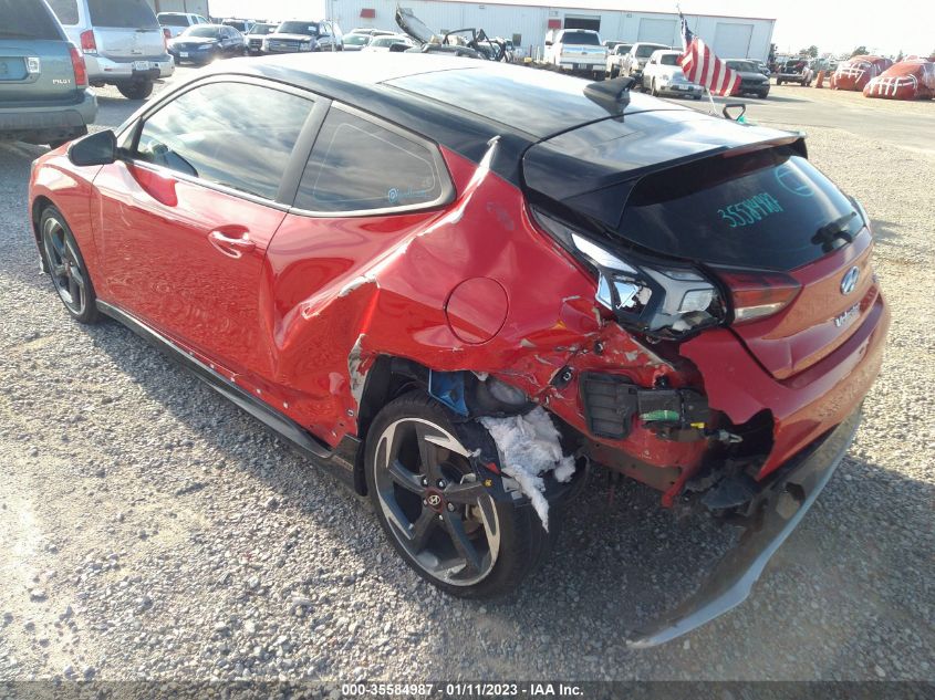 2020 HYUNDAI VELOSTER TURBO ULTIMATE VIN: KMHTH6AB3LU028358