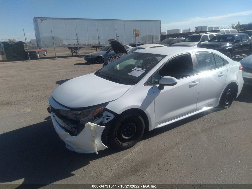 2021 TOYOTA COROLLA LE VIN: 5YFEPMAE3MP208033