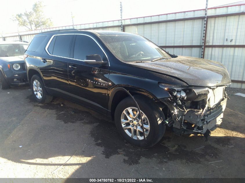 2021 CHEVROLET TRAVERSE LT CLOTH VIN: 1GNERGKW8MJ181071