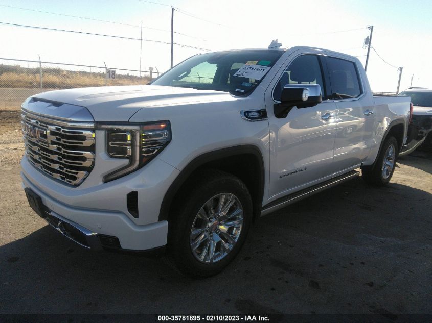 2022 GMC SIERRA 1500 DENALI VIN: 3GTUUGETXNG639040